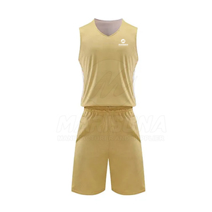 Uniforme de Baloncesto Reversible de Marca Privada en Stock, Transpirable, Tallas Grandes, Personalizable, 100% Poliéster - Product Image 3