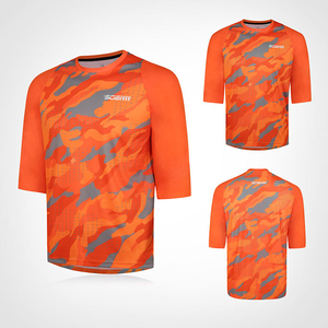 Venta al por mayor Sublimación Downhill Jersey, Custom MTB Jersey para Hombres Francia Ropa de Ciclismo y Jerseys - Product Image 4