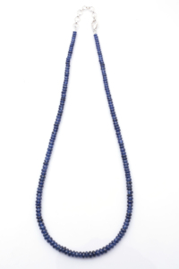 Collar de cuentas de piedras preciosas sueltas con corte Rondell facetado Ideal para joyería hecha a mano y diseñadores de joyas con cuentas - Product Image 3