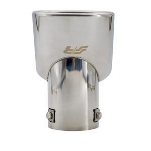 Silencieux ovale en acier inoxydable DTM 76 mm - Product Image 3