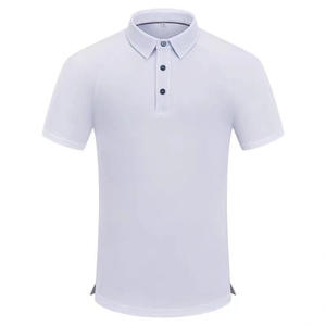 Chemises polo de tennis et de golf pour hommes, été, séchage rapide, respirantes, logo personnalisé, motif uni, tissu jersey, vente en gros, haut à manches courtes - Product Image 2