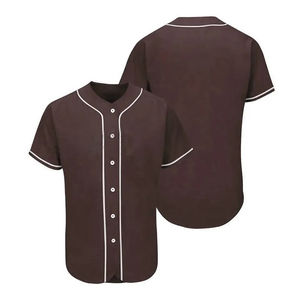 Ropa de béisbol y softbol Camisetas de Jersey Diseño a rayas Ropa deportiva Transpirable Secado rápido Material de poliéster Manga corta Todas las tallas - Product Image 1