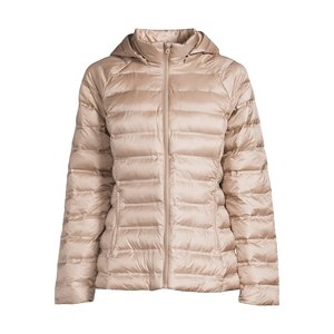 Chaqueta informal de moda para mujer de alta calidad, cuello impermeable con logotipo, abrigo cálido frontal para mujer - Product Image 3