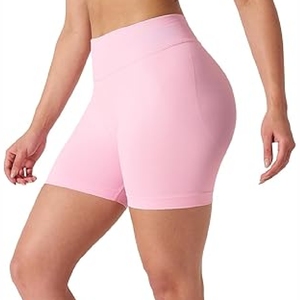 Leggings de yoga sin costuras demandables para mujer, pantalones cortos de cintura alta sin costuras, pantalones cortos de yoga para mujer - Product Image 5