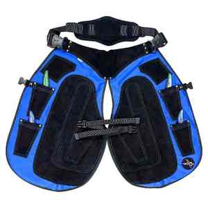 Delantales de herrero protectores duraderos Delantal de herrería de cuero profesional personalizado Delantal de ropa de trabajo - Product Image 5