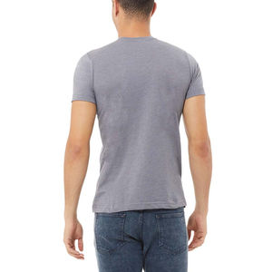 บริการ OEM เสื้อยืดผู้ชายแบบสั่งทำพิเศษ เสื้อยืดเปล่าแบบสั่งทำ 100% ผ้าฝ้าย พิมพ์ลาย เสื้อยืดคอกลม แขนสั้น ผ้าถัก - Product Image 6