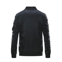 Blouson aviateur pour homme, patchwork camouflage sur le devant, col montant, coupe-vent d'extérieur, softshell léger, streetwear, hiver