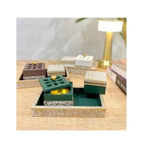 Quemador Mabkhar de madera de diseño único, quemador de incienso de tamaño y forma personalizados con alta calidad para uso en eventos de bodas - Product Image 1