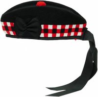 Último diseño para hombre de lana escocesa Glengarry sombreros para ropa de moda tradicional Highland Headwear Clan Style Dress Caps