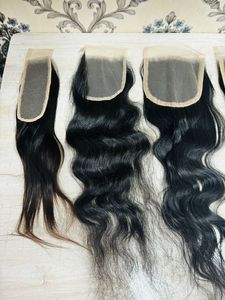 13/6 HD 20 Pouces Frontal Raw Indien Cheveux Humains Non Transformés Bouclés Ondulés Droite Jerry Curl Texture Temple Cheveux Cuticules Alignés - Product Image 3