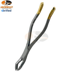 Fórceps de extracción Dental de acero inoxidable Manual alemán Extracción de mandíbulas dentadas Superior/Inferior Izquierda/Derecha 1st 2nd Molars Medic - Product Image 4
