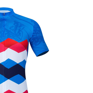 Maillot de cyclisme de haute qualité de couleur unie chemise boutonnée avec nom d'équipe personnalisable pour le maillot de cyclisme en gros - Product Image 5