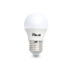 Bombilla LED G45 redonda 5.5/7/9W luz cálida/amarilla 6500K casquillo grande E27, paquete de 6 unidades - Product Image 2