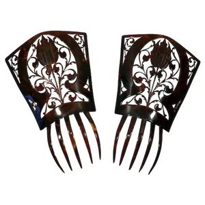 Elegant Modern Love Buffalo Horn <b>Hair</b> Pin Fork <b>Barrettes</b> & <b>Clips</b> Stick Eco-Friendly Handmade - Product Image 5