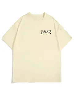 Camiseta Casual para Hombre, 100% Algodón, Corte Holgado, Diseño Liso, Venta al por Mayor, Impresión de Logotipo Personalizado, Tela Lisa para Tu Marca - Product Image 5