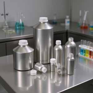 Botellas de Laboratorio Burkle GmbH para Alimentos y Líquidos Químicos, Material de Aluminio Duradero - Product Image 3