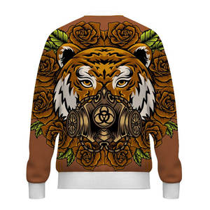 Sudadera Profesional Suave y Transpirable con el Mejor Proveedor, Logotipo Personalizado Impreso en Diferentes Tallas, Sudadera de Manga Larga con Cuello Redondo para Hombre - Product Image 2