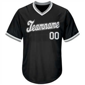 Maillots de baseball personnalisé sergé cousu logo brodé nom de l'équipe vêtements de baseball maillots de baseball grande taille pour hommes - Product Image 5