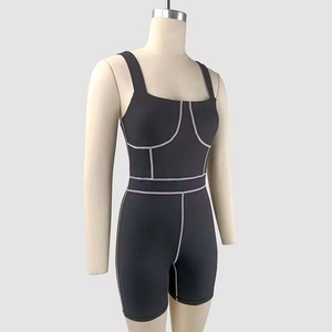 ชุดโยคะสตรีผ้าสแปนเด็กซ์ไร้รอยต่อระบายอากาศได้ดีและมีน้ำหนักเบา - Product Image 5