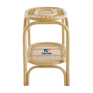 โต๊ะหวายและโต๊ะข้างเตียงทำจากหวายธรรมชาติเป็นมิตรกับสิ่งแวดล้อม - Product Image 2