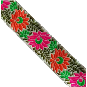 KVR Factory Wholesale Grosgrain Lace <b>Ribbon</b> Manufacturer Lace <b>Ribbons</b> Color Grosgrain Lace <b>Ribbon</b> 2.00 inch - Product Image 2