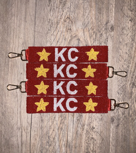 Porte-clés personnalisable fait à la main écologique perlé paillettes bracelet porte-clés personnalisé brodé accessoires maman professeur jour de jeu - Product Image 5