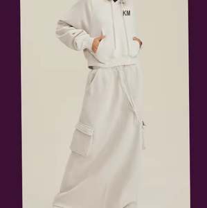 Logo personnalisé de haute qualité couleur unie unie 100% coton coupe ample femme décontracté course 2 pièces ensemble en gros unisexe - Product Image 4