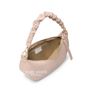 กระเป๋าสะพายหนังทำมือสไตล์อิตาลีพร้อมสายรัดแบบรูช-PM536 - Product Image 3