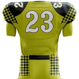 Nuevos uniformes de fútbol americano de alta calidad, diseños personalizados, impresión sublimada, uniformes de fútbol americano transpirables - Product Image 5