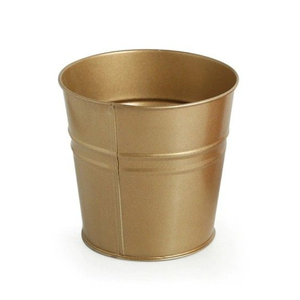 Cubetas de Hielo de Latón de Alta Calidad con Acabado Dorado para Eventos, Fiestas, Bares, Enfriador de Vino con Asas de Cabeza de Reno - Product Image 4
