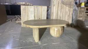 HANCRAFTED SOLID ASH WOOD MODERN EUROPEAN DESIGN COFFEE <b>TABLE</b> with UNIQUE DESIGN DURABLE & EASY ASSEMBLY - Product Image 2
