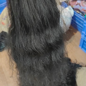 Mechones de Cabello Humano Natural del Sur de la India, 100% Auténtico Cabello de Templo, Remy Virgen de Trama Única, Rizado Profundo de 12-38 Pulgadas, Venta al por Mayor - Product Image 3