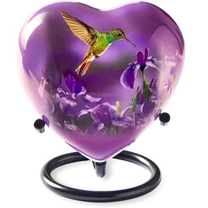 Urnes pour femmes et hommes adultes de style américain pour les cendres humaines Urnes décoratives pour l'enterrement et les funérailles - Product Image 1