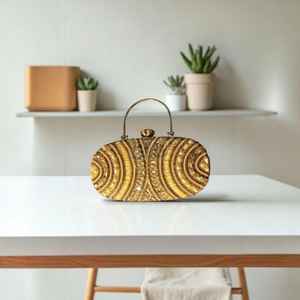 VLemon Unique Yellow Lemon Beaded <b>Clutch</b> Purse for Summer Vacation <b>White</b> Beaded <b>Bag</b> and Assortments - Product Image 3