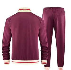 Men Track <b>Suits</b> Sets Long Sleeve Full-zip Sweatsuit Active Jackets and <b>Pants</b> 2 Piece Outfits - Product Image 3