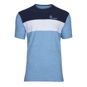 เสื้อยืดคอกลมแขนสั้นผู้ชาย ผ้าฝ้าย 100% - สีและโลโก้ปรับแต่งได้ ผ้าไม่ยับ แห้งเร็ว ระบายอากาศดี เหมาะสำหรับใส่หน้าร้อน - Product Image 1