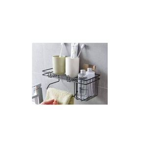 Factory Selling Latest Design Metal Iron Wire <b>Basket</b> <b>Storage</b> Container Countertop Shelf Two Tier Bathroom Countertop Organizer - Product Image 2