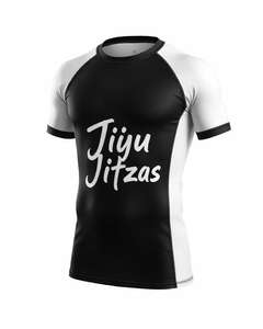 Short Sleeve Sport Shirt Men Compression T Shirt Quick Dry Men's Running T-shirt Gym Fitness Top <b>Rash</b> <b>Guard</b> jiu jitsu kimono - Product Image 5