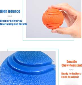 Palla da Tennis per Cani in Gomma Naturale Ecologica, Indistruttibile, Resistente, Elastica e Rimbalzante - Product Image 3