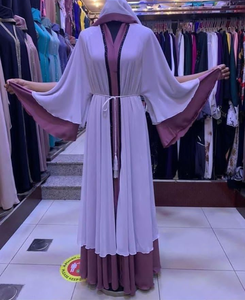 Abaya noire de Dubaï avec broderie élégante pour les jeunes filles, tenue de soirée et pour les occasions spéciales 2024 - Product Image 6