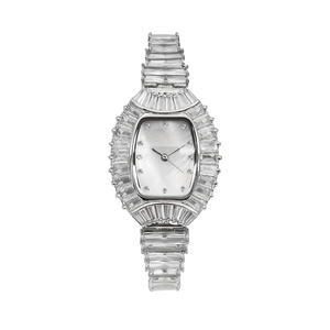 Reloj de Pulsera de Lujo para Mujer YD1001 con Logotipo Personalizado, Reloj de Joyería con Diamantes de Circonio para Mujer - Product Image 1