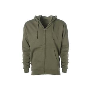 Sudadera con Capucha de Algodón Grueso de 400 g/m² de la Mejor Calidad, con Logotipo Personalizado, Lisa, para Hombre, Talla Grande, con Cierre Completo - Product Image 1