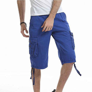 กางเกงขาสั้นเล่นยิมสำหรับผู้ชายผ้าแคนวาสสีทึบน้ำหนักเบาพิมพ์ลายโลโก้ออกแบบใหม่ล่าสุด - Product Image 2