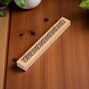 Eco Friendly Durable Solid Wood Indian <b>Incense</b> <b>Stick</b> <b>Holder</b> Agarbatti Burner Religious Temple Pooja Meditation Yoga Home - Product Image 4