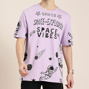 เสื้อยืดแฟชั่นสำหรับผู้ชายเสื้อยืดผ้าฝ้ายสุดหรูดีไซน์ดังสุดเท่เสื้อยืดสำหรับผู้ชายสีไม่ซ้ำใคร - Product Image 1