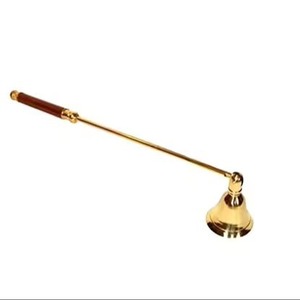 Gold <b>Colour</b> Latest Design Aluminum Metal <b>Candle</b> Snuffer Modern Style Handcrafted Customized in Wholesale Bulk - Product Image 2