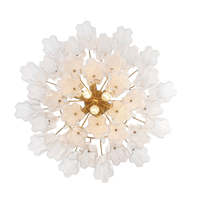 Lustre de salon Murano français lumière villa médiévale de luxe lampe de salle à manger en cristal rétro verre lampe moderne simple