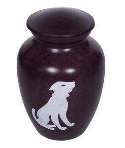 โกศโลหะรูปแมวสีเงินสลักรูปแมวใส่ศพสำหรับสัตว์เลี้ยงใส่เถ้ากระดูกสุนัขและแมว - Product Image 4