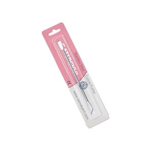 Cuticle Pusher & <b>Nail</b> Cleaner Tool <b>Nail</b> Pusher With <b>Brush</b> For Manicure Black <b>Nail</b> Art Cuticle Removers Tools Premium Quality - Product Image 1