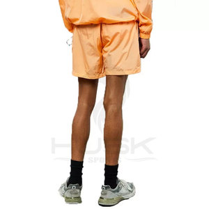 Short d'entraînement en nylon pour homme avec poche zippée et panneau en maille Vente en gros de shorts de sport décontractés Fitness Motif solide Taille 6XL Jogging - Product Image 6